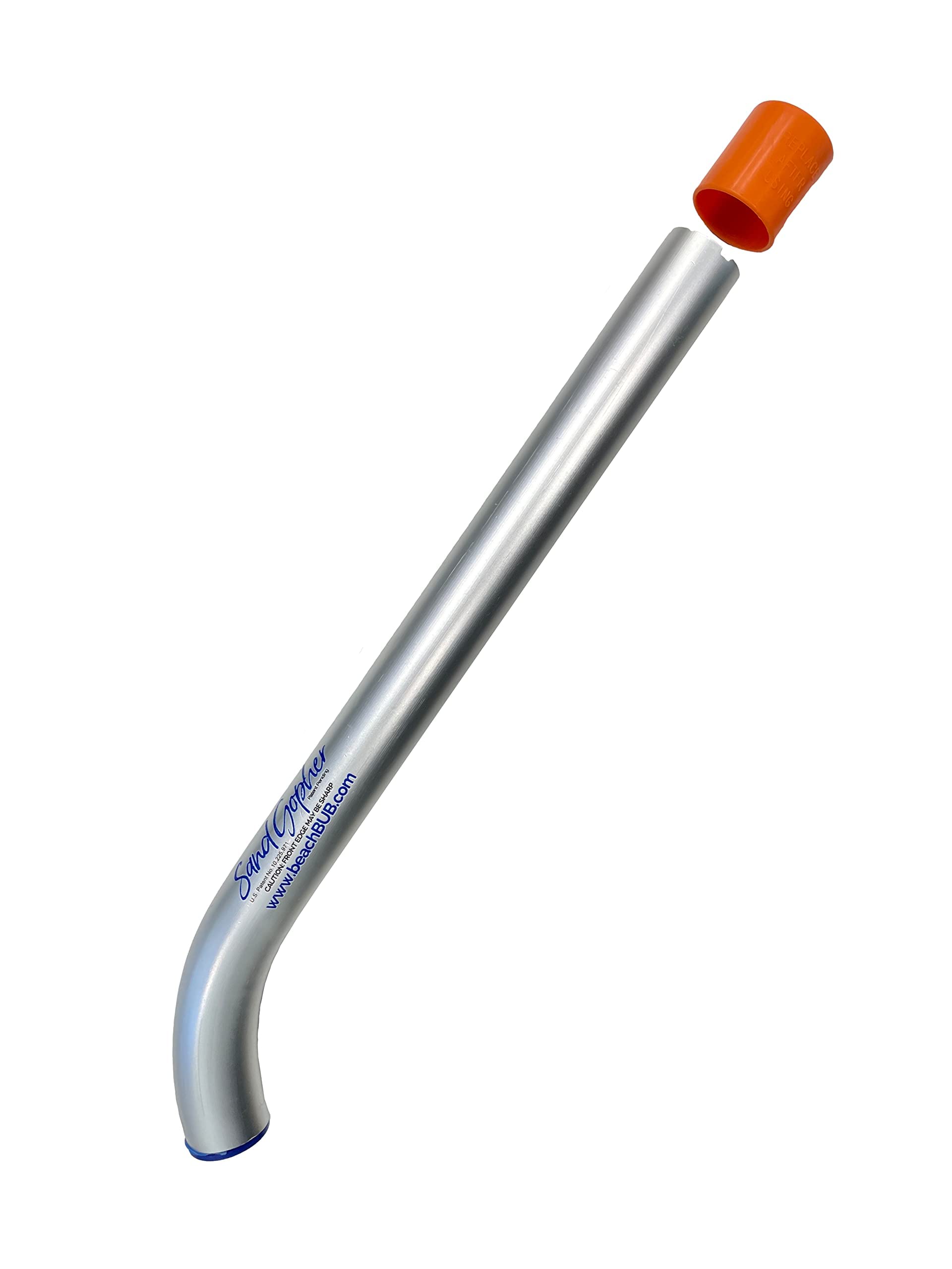 Beachbub Sand Gopher - Aluminum Sand Digger Tool - Make Firm Compact 15'' Holes For Beach Umbrella, Sand Anchor Or Base, Beach U