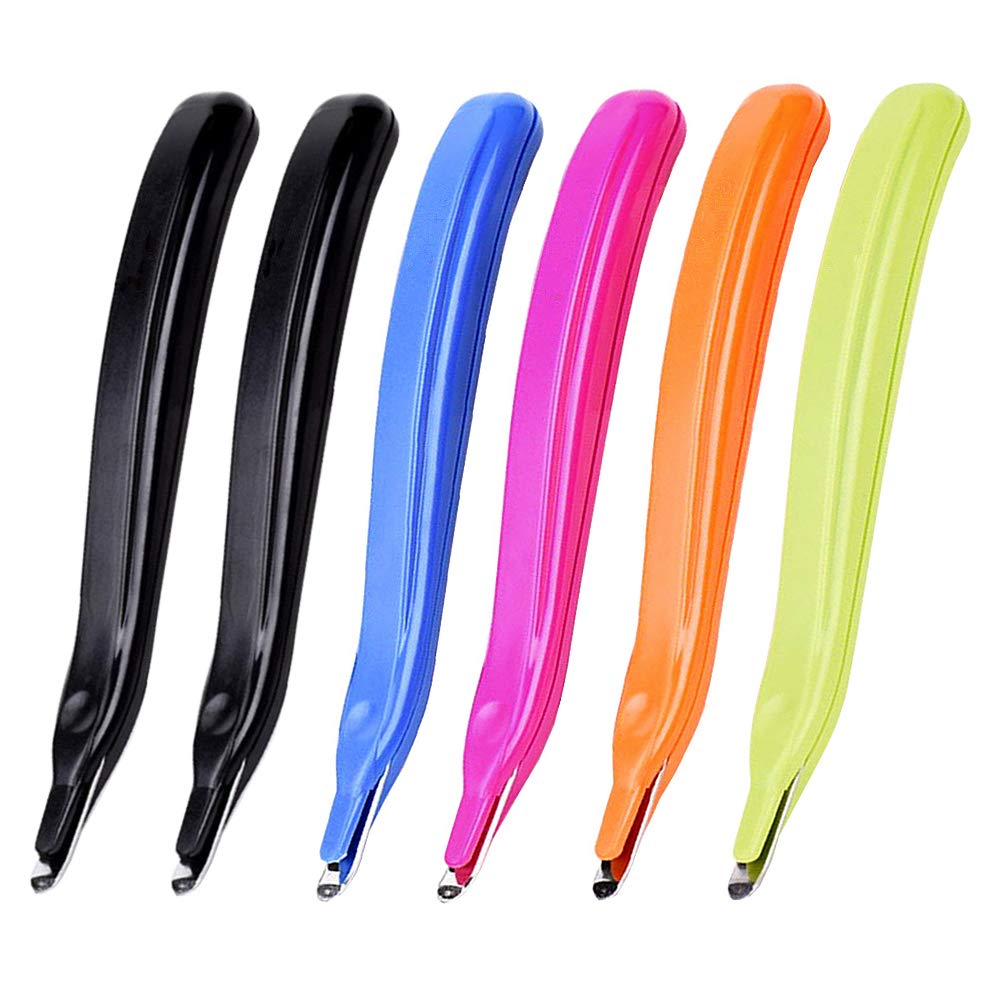 Zztx 6 Pcs Professional Magnetic Staple Remover Puller Rubberized Staples Remover Staple Removal Tool For School Office Home 5 C