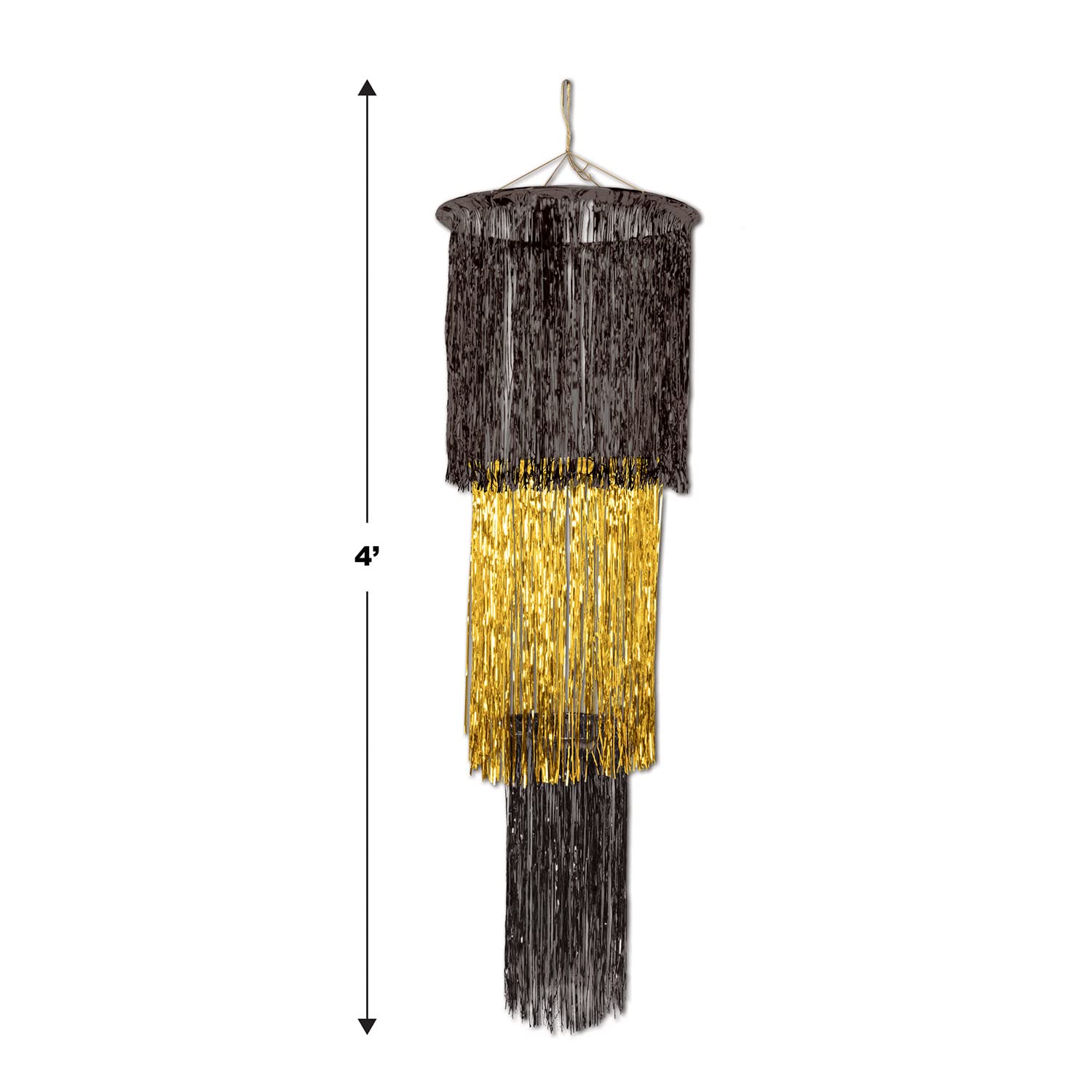 Beistle 3-Tier Shimmering Chandelier Pack Of 2