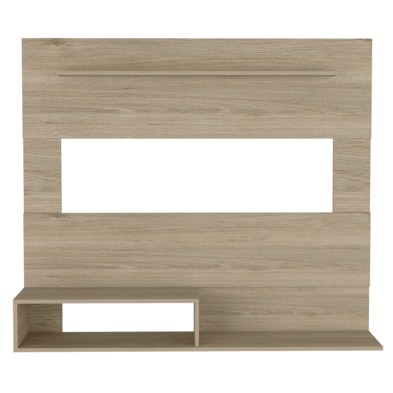 Baden Floating Entertainment Center For Tvs Up 55&Quot;, Light Pine