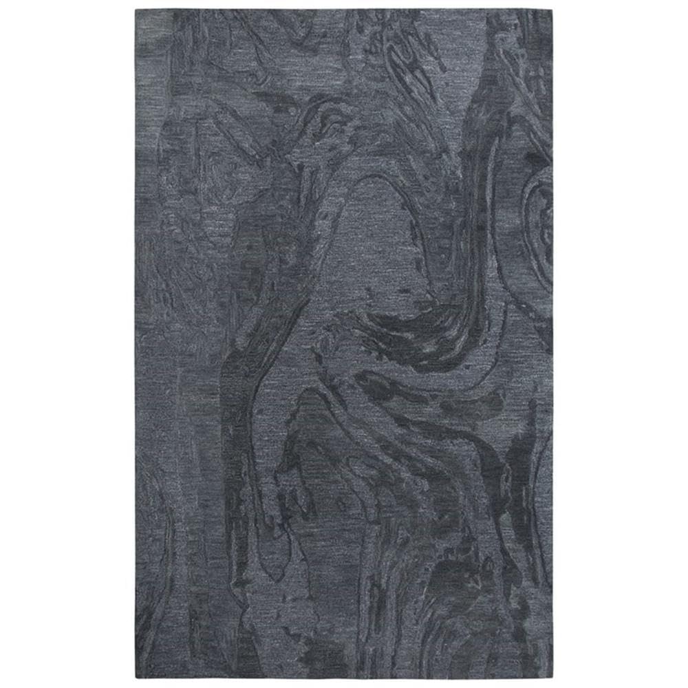Rizzy Home Alora Decor Emerson 10' X 13' Dk.Grey/Gray/Rust/Blue Hand-Tufted Area Rug