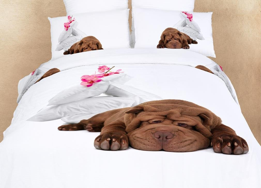 Dolce Mela Dm489T 4-Piece Luxury Duvet Cover Set, Twin