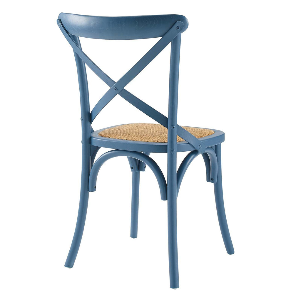 Modway Gear Dining Side Chair, Harbor 21 X 19.5 X 34.5