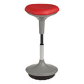 Learniture Adjustable Height Active Learning Stool for Office Desks and Classrooms, Foam-Padded Backless Wobble Stool with Rocki