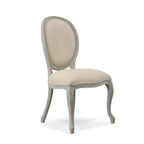 AFD Home Mystique Gray Mahogany Casual Dining Side Chair