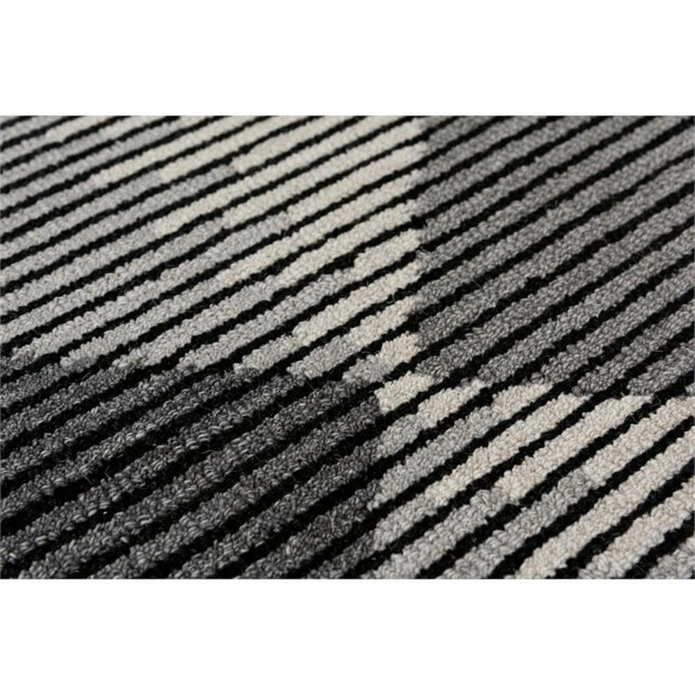 Rizzy Rugs Alora Decor Addison Gray 5'X7'6" Tufted Wool Rug