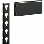 Lorell Llr61621 Riveted Steel Shelving, Black