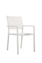 Pangea Home MIAMI 6AC WHT Dining Chairs Aluminum White