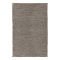 Kosas Home Zandra 72 x 108 Transitional Jute Fabric Area Rug in Gray