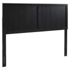 Modway Mod-6216-Blk Robbie Twin Wood Headboard, Black