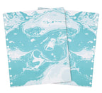 Talia Discbound Notebooks, Planner, Customizable, (Ymarble Flow Turquoise W/Silver Discs, Junior (5.5In X 8.5In))