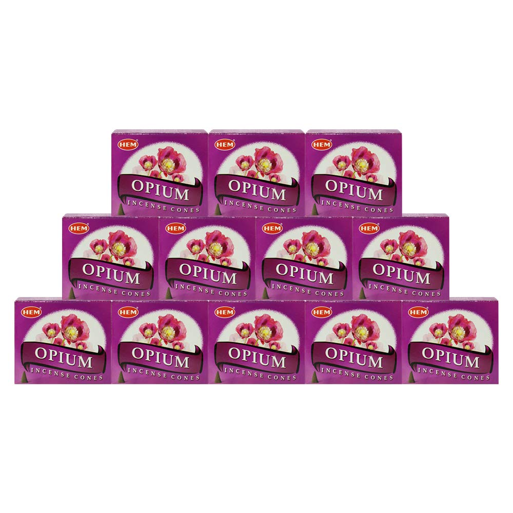 Opium Incense Cones And Cone Incense Burner Bundle Insence Insense Hem Incense