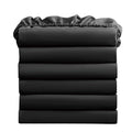 Freshculture Twin Fitted Sheets, Bulk Pack Of 6, Deep Pocket, Soft Microfiber Bottom Sheets For Home, Salons, Hotels, Twin Size