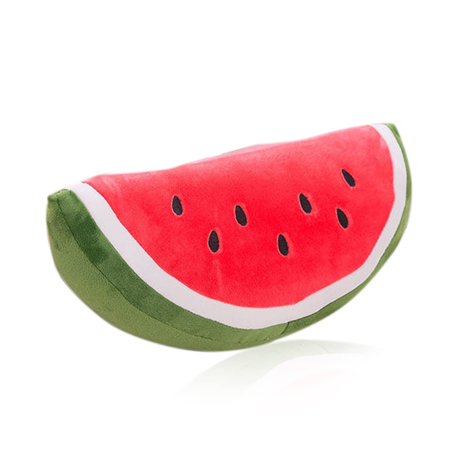 Zhidiloveyou Watermelon Plush Pillow Cute Stuffed Fruit Toy Hug Pillow Gifts For Kids, 11.8'