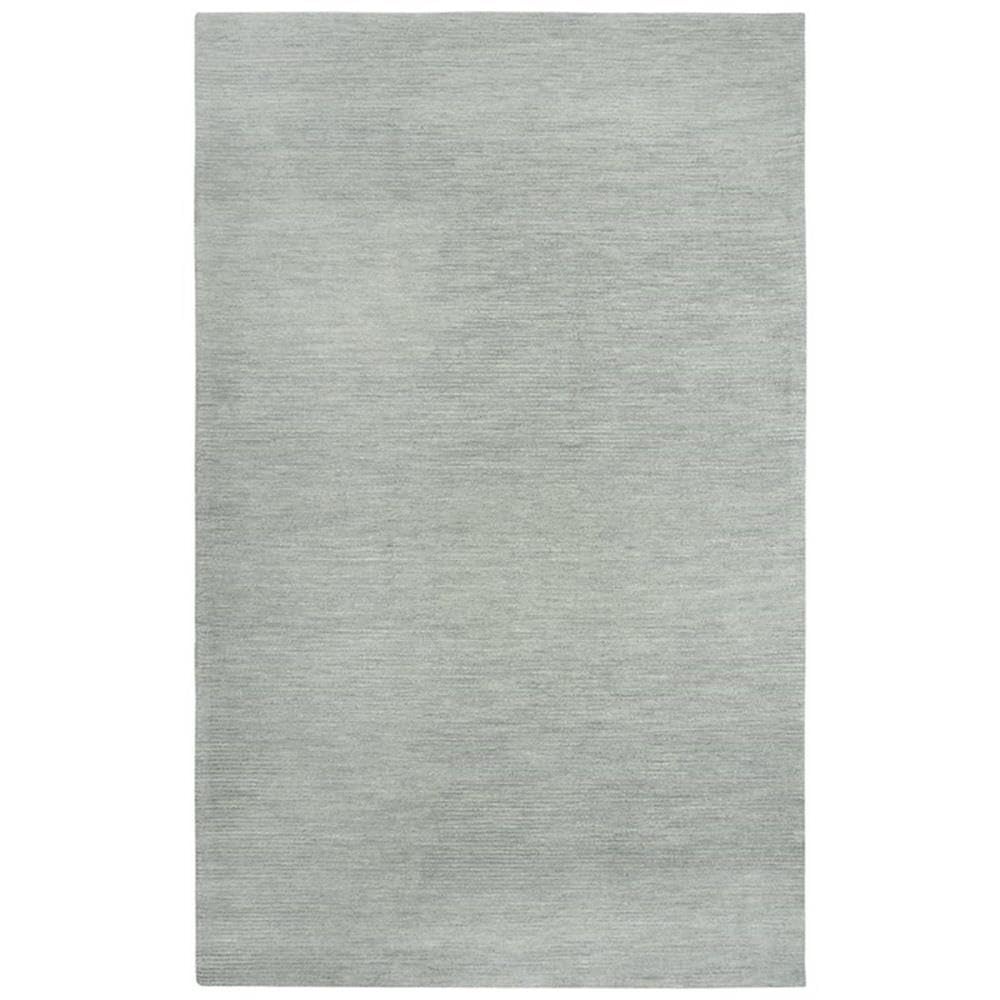 Rizzy Home Alora Decor Emerson 10' X 13' Solid Grey/Gray/Rust/Blue Hand-Tufted Area Rug