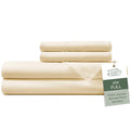 Hotel Sheets Direct 100% Viscose Derived From Bamboo Sheets Full - Cooling Luxury Bed Sheets W Deep Pocket - Silky Soft - Light