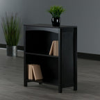Winsome Terrace Solid/Composite Wood 3-Tier 26-Inch Wide Storage Shelf, Espresso (92327)