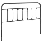 Modway Mod-6155-Gry Sage King Metal Headboard, Gray