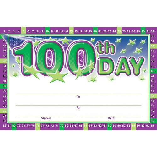 (6 Pk) 100Th Day Anytime Award 36Ct