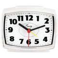 Equity 33100 Electric Silent Analog Alarm Clock with Lighted Dial