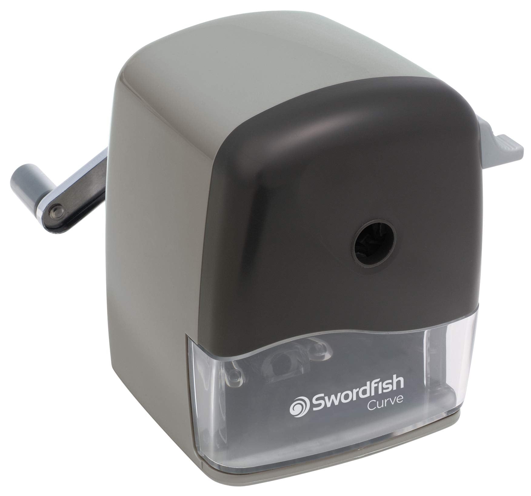 Swordfish 'Curve' Desktop Manual Pencil Sharpener 8-12Mm Ref 40103