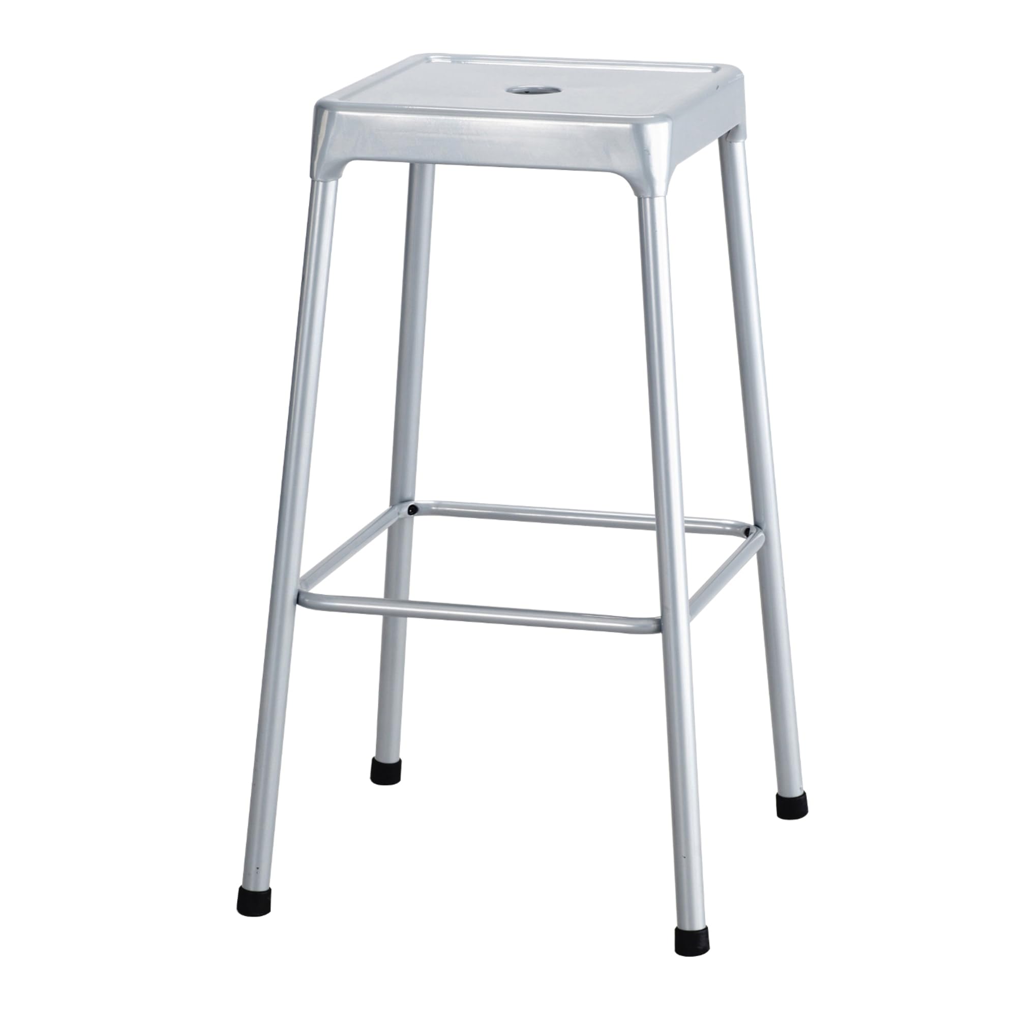 Safco Products 6606SL Steel Stool, 29", Silver