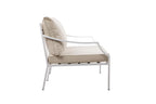 Pangea Home Palma 4Pc Wht Sofa Set, White