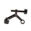 Delaney Hardware 402602- Hd Hinge Pin Door Stop, Black