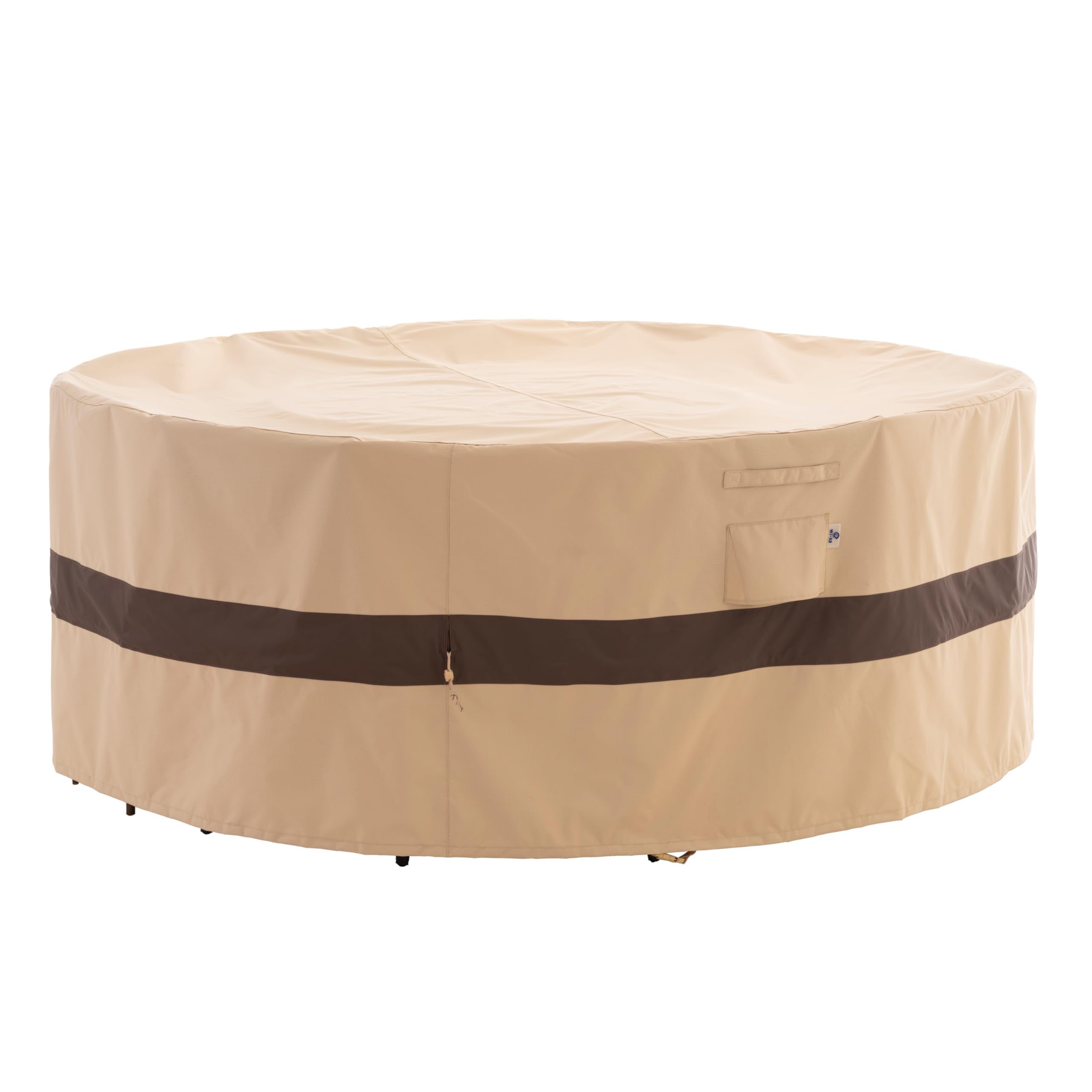 Wj-X3 Round Patio Furniture Cover, 96' D X 31' H, Waterproof, Uv Resistant, Anti-Fading Outdoor Cover For Round Dining Table A