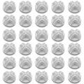 Kyuionty 30Pcs Wire Cube Connectors Plastic Grid Cube Organizer Connector For Modular Closet Storage Organizer & Wire Shelving (