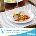 Aidea Kitchen Towels-8Pk, Super Soft And Absorbent Drying Towels For Dishes, Microfiber Cleaning Cloth Multi-Purpose Dish Towels