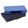 Trodat Professional Replacement Ink Pad Custom Self-Inking Stamps, 1' X 1.63', Blue