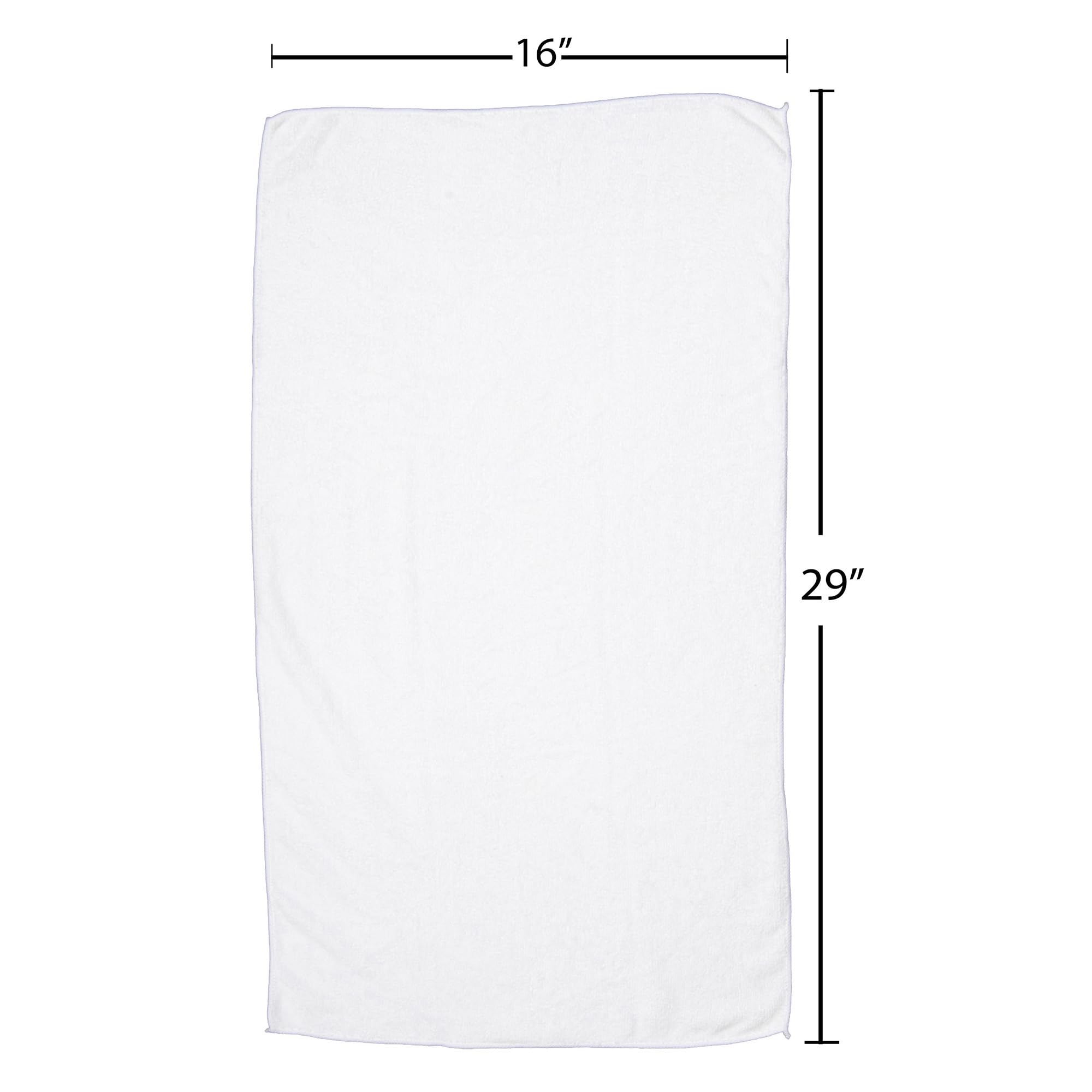 Fromm Softees Microfiber Salon Hair Towels For Hairstylists, Barbers, Spa, Gym In White, 16' By 29', 10 Count Perfect Hair Car