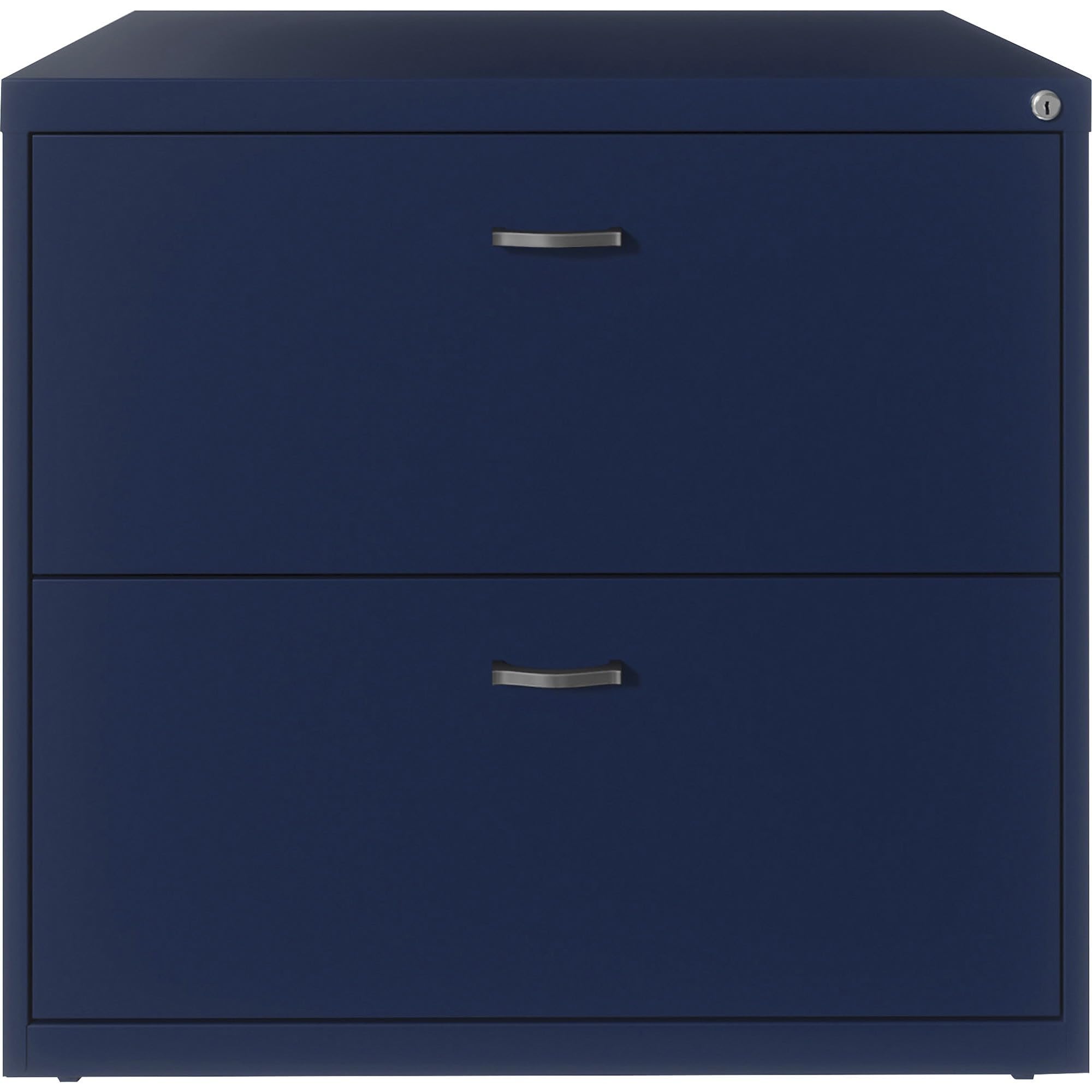 Lys Soho Arc Pull Steel Lateral File, Navy
