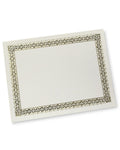 Gartner Studios Gold Foil Certificate Paper, Parchment Design, 80Lb 8.5    X 11   , 15 Count