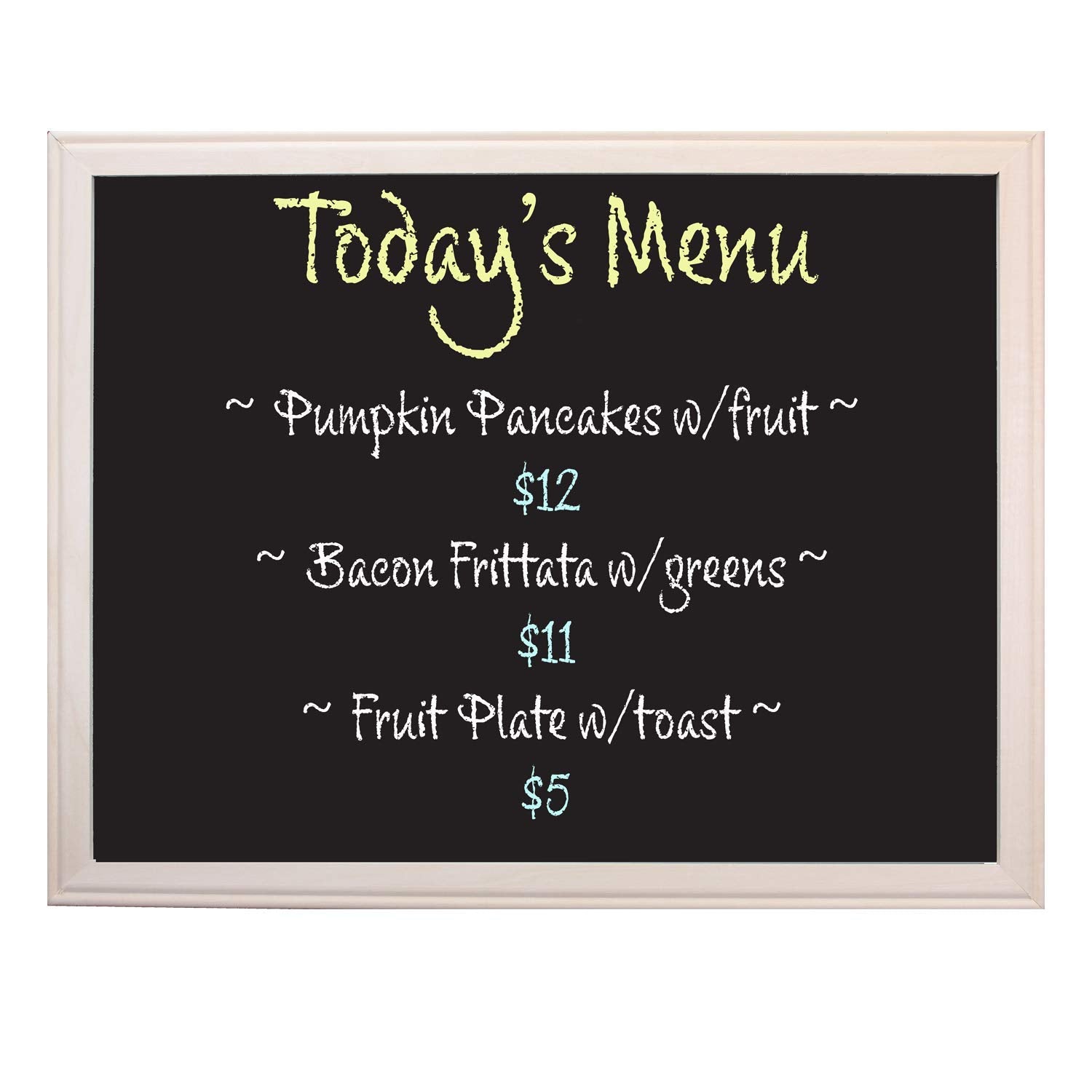 24 x 36 Wood Framed Black Chalkboard