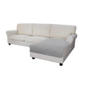 Easy-Going Sofa Slipcover L Shape Sectional Couch Cover 42 X 68 Inches Rectangular Chaise Lounge Cover Reversible Sofa Cover Fur