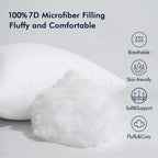 Miulee 26X26 Inches Pillow Inserts Pack Of 2, Decorative Throw Pillow Inserts For Couch