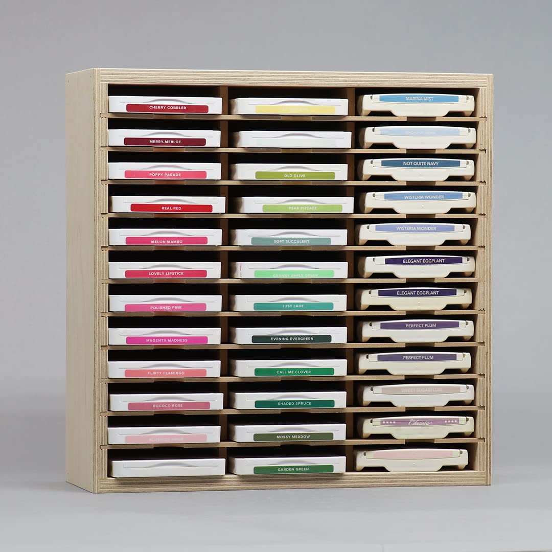 Stamp-N-Storage Standard Ink Pad Holder 36 - Stores 36 Stamp Pads