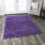 Rizzy Home | Km1558 | Kempton Collection | Polyester Area Rug | 5' X 7' | Grey Blue Solid