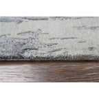 Rizzy Home Alora Decor Flare 5' X 8' Abstract Grey/Dk Grey Hand-Tufted Area Rug