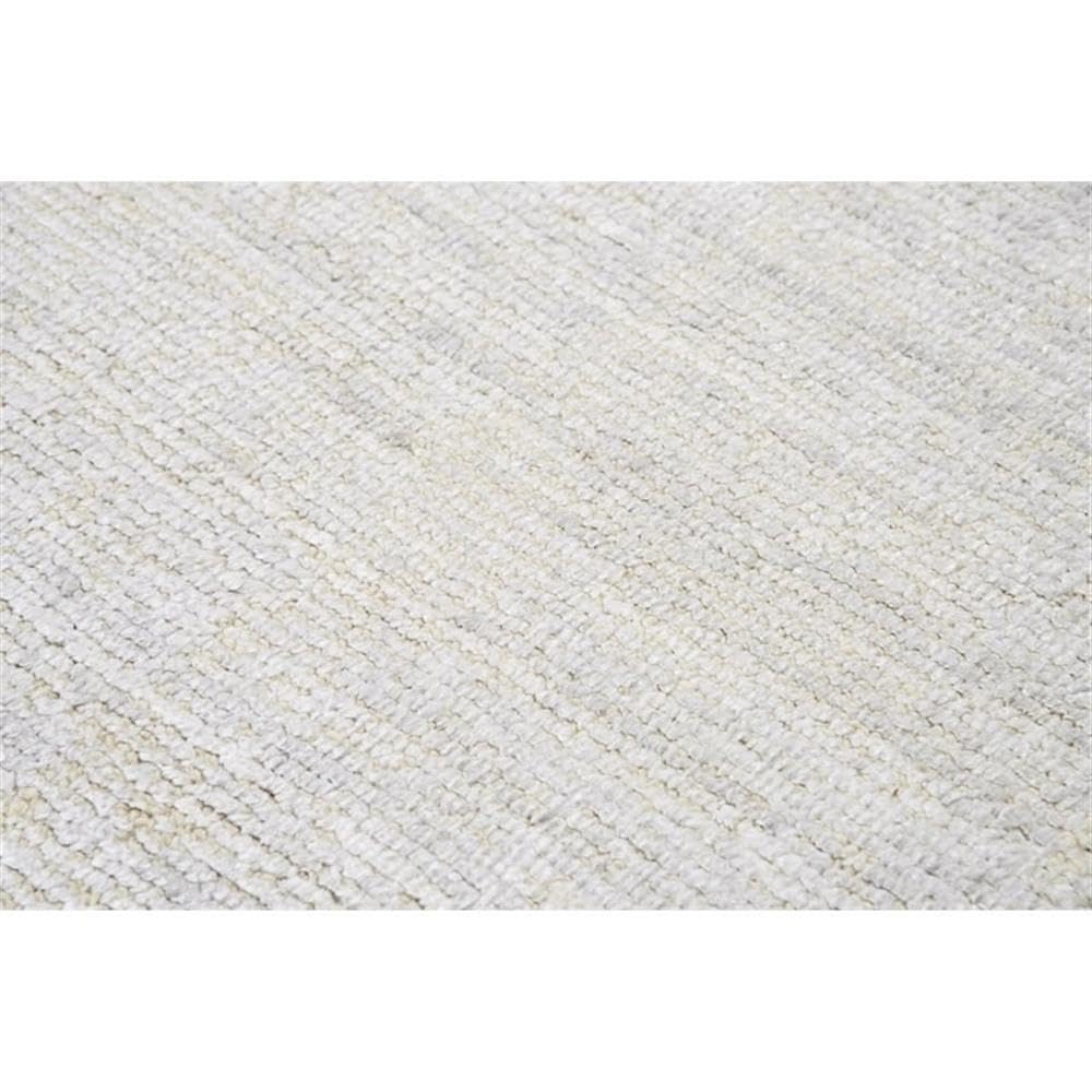 Rizzy Home Alora Decor Demure 8' X 10' Solid Silver/Silver Hand-Loomed Area Rug