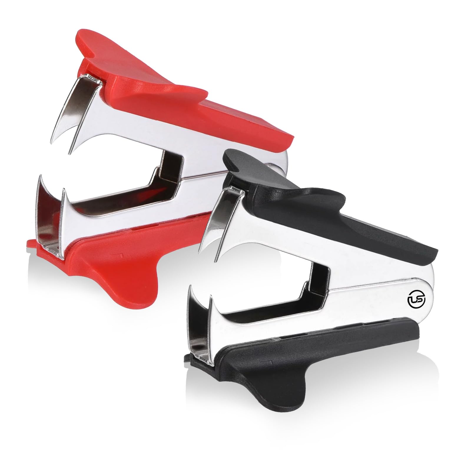 Staple Remover 2 Pack Staple Puller Pinch Jaw Style Staple Remover Tool, Stapler Removers