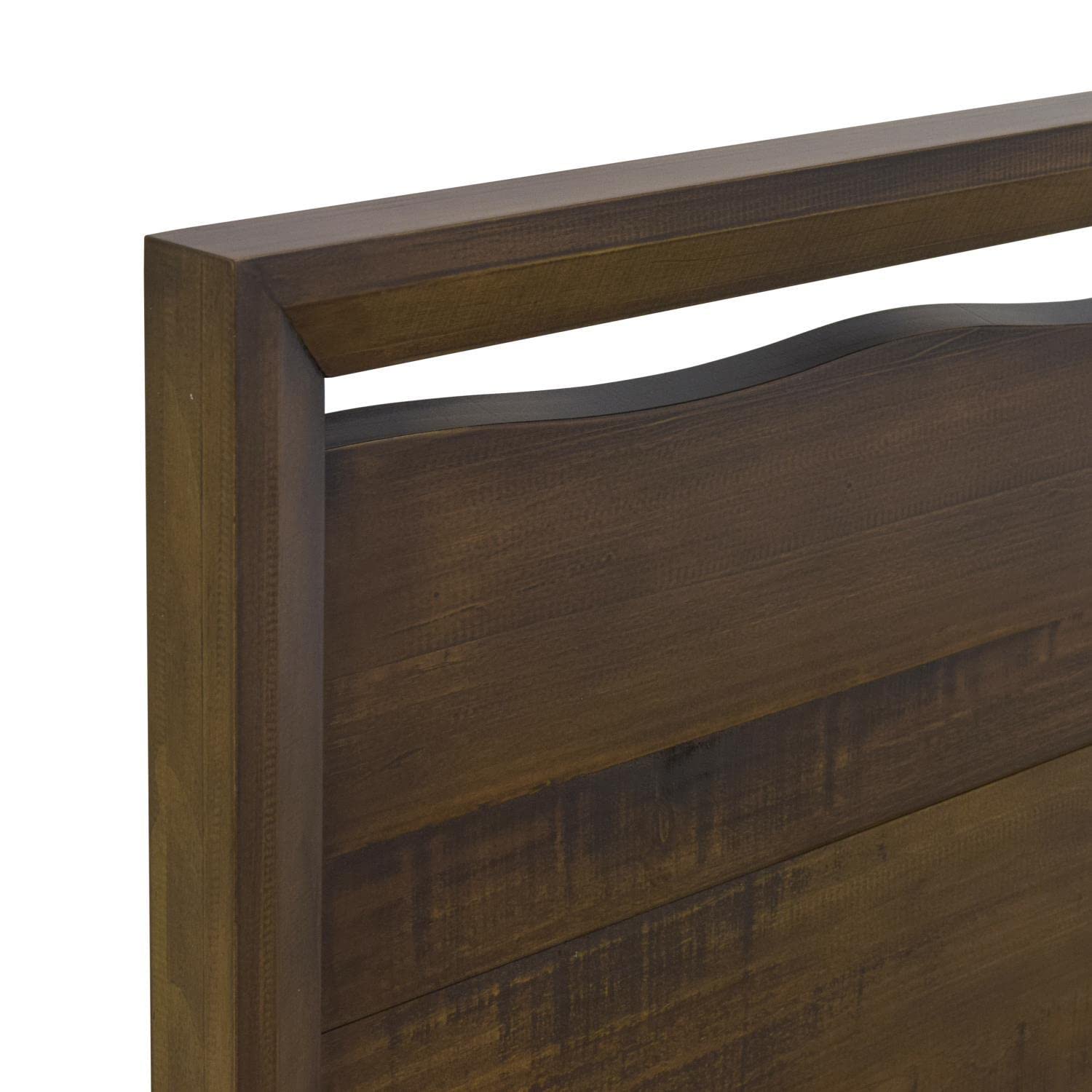 Steve Silver Lofton Queen Mocha Brown Wood Platform Bed