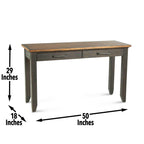 Steve Silver Bear Creek Sofa Table Brown