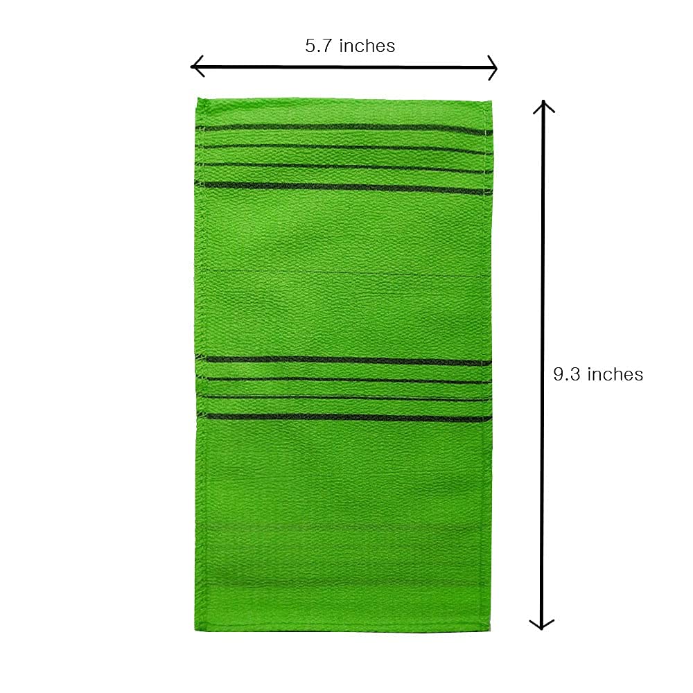 Goldsangsa-Korean Exfoliating Towel Washcloth Mitts (Large 10Pcs)/Korean Italy Towel Skincare Exfoliating Scrub Bath Cloth Remov