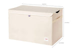3 Sprouts Large Toy Chest For Kids With Lid And Handles - Collapsible Toy Storage Bin/Trunk/Box/Basket Organizer For Boys & Girls Playroom, Nursery, Crocodile
