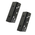 MEICOCO Bed Frame Hardware Bed Post Double Hook Slot Hardware Attachment Brackets, Bed Frame Brackets Heavy Duty for Wooden Bed-