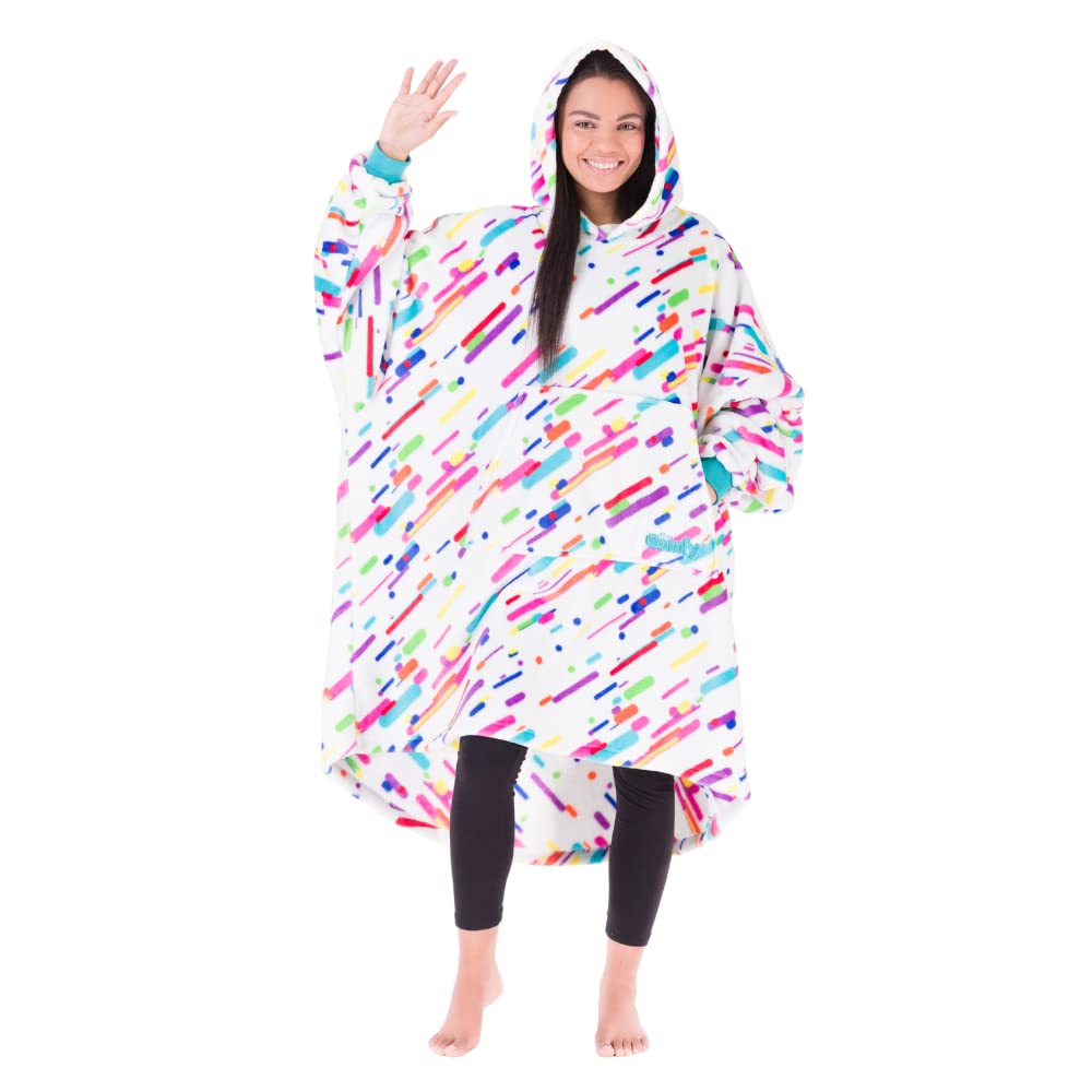THE COMFY Dream Wearable Blanket Microfiber Confetti One Size