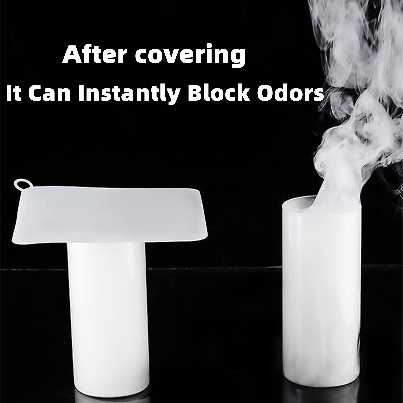 Maoyong Tub Stopper Silicone Floor Drain Anti-Odor Mat, Silica Gel Drain Plugs, Anti-Odor Deodorizing Cover, Kitchen Seal, Sewer